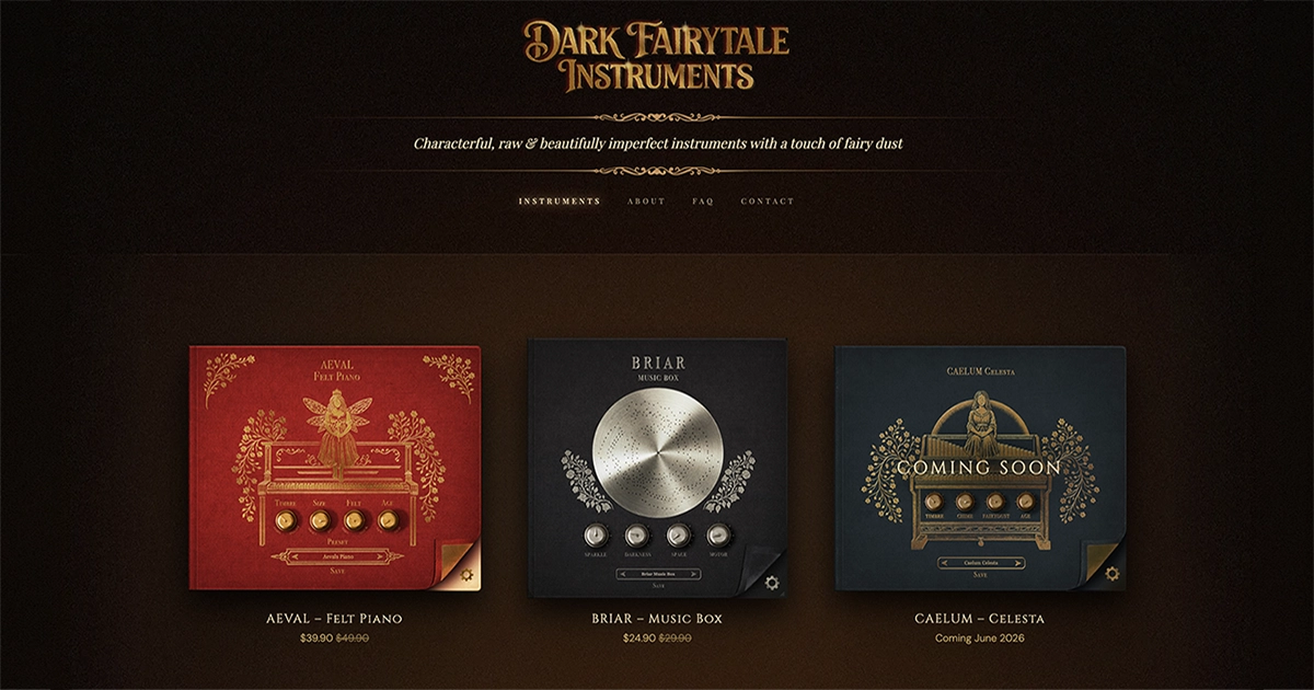 darkfairytaleinstruments.com